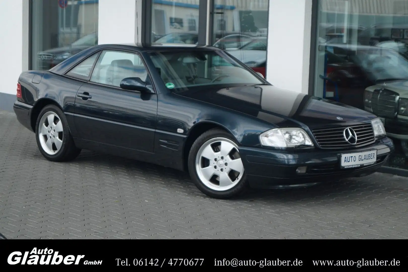 Mercedes-Benz SL 280 Deutsches Sammlerfahrzeug aus 2.Hand Černá - 1