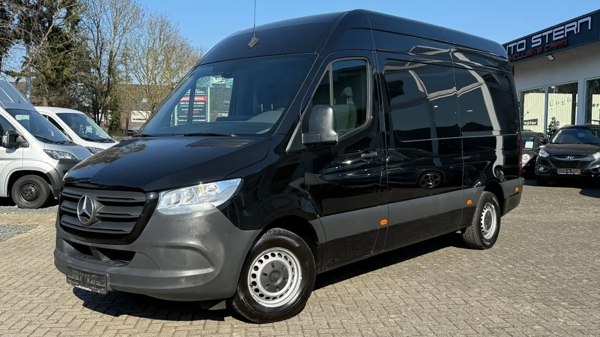 Mercedes-Benz Sprinter III Kasten 314 CDI MBUX SITZHEIZUNG CAM Negro - 1