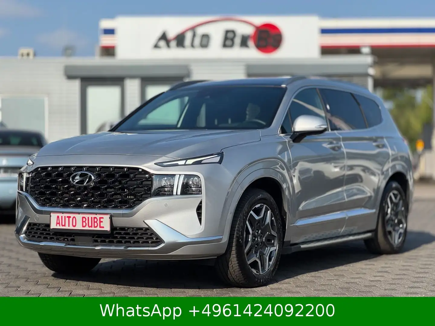 Hyundai SANTA FE Signature 4WD HUD|AHK|PANO Silber - 1