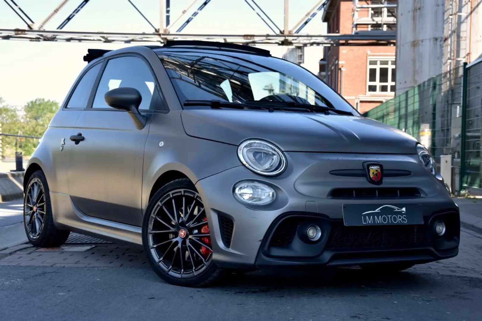 Fiat 595 Abarth **Competizione** Cabriolet **CRYPTO PAY** Gris - 1