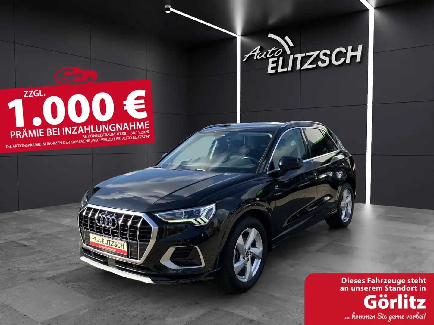 Audi Q3 35 TFSI S tronic LED Navi plus AHZV Schwarz - 1