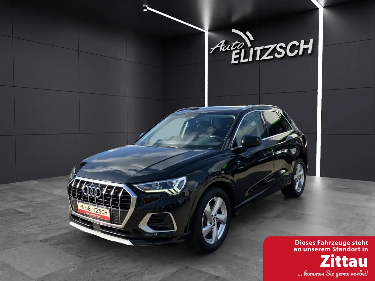 Audi Q3 35 TFSI S tronic LED Navi plus AHZV Schwarz - 1