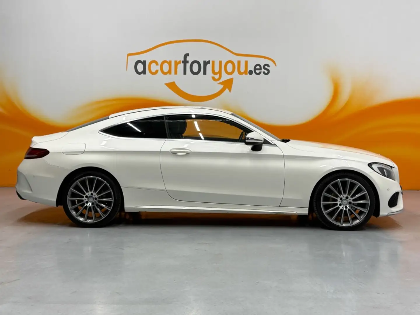 Mercedes-Benz C 220 Coupé 220d 9G-Tronic Blanco - 2
