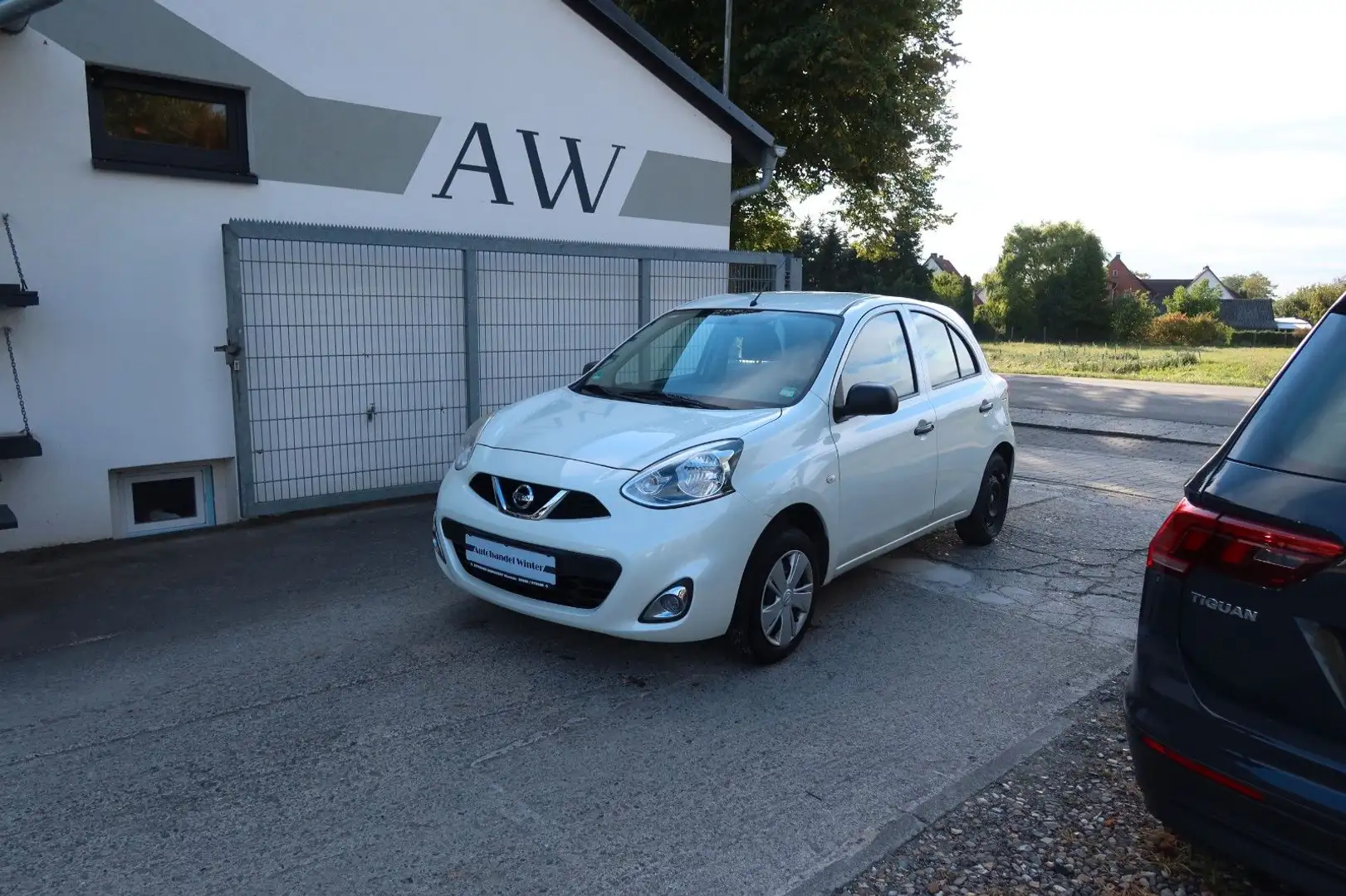 Nissan Micra Visia First|1.Hand|S.Heft|Klima| Wit - 1