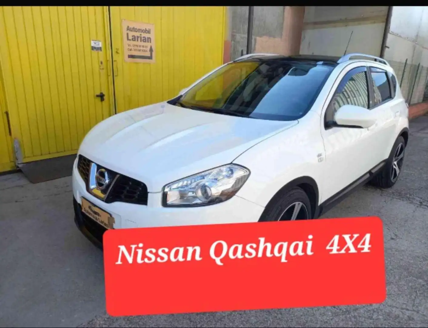 Nissan Qashqai 2.0 dCi DPF Visia 4x4 tetto panoramico Bianco - 1