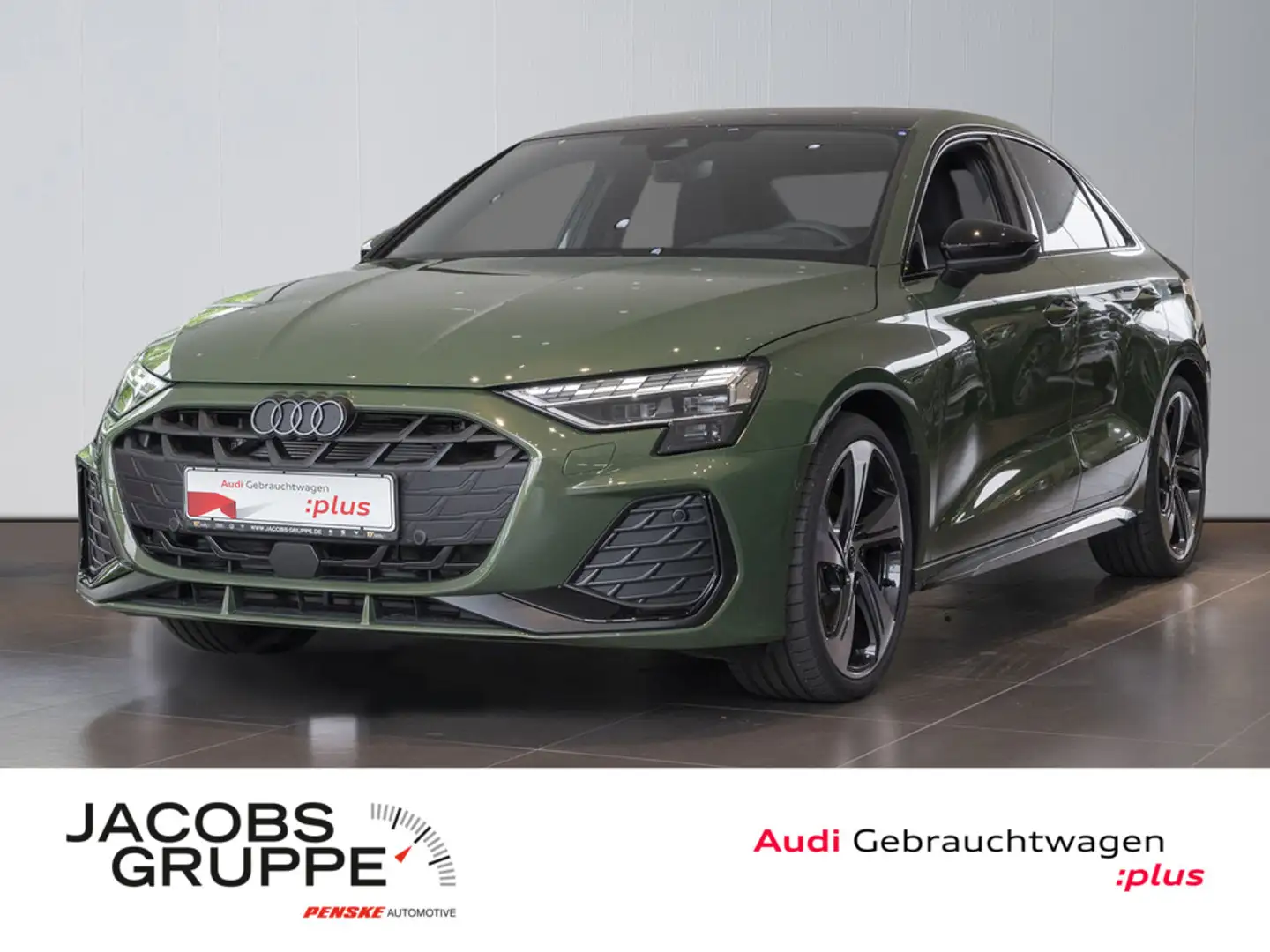 Audi A3 Limousine 35 TFSI S line S-tronic Matrix, Grün - 1