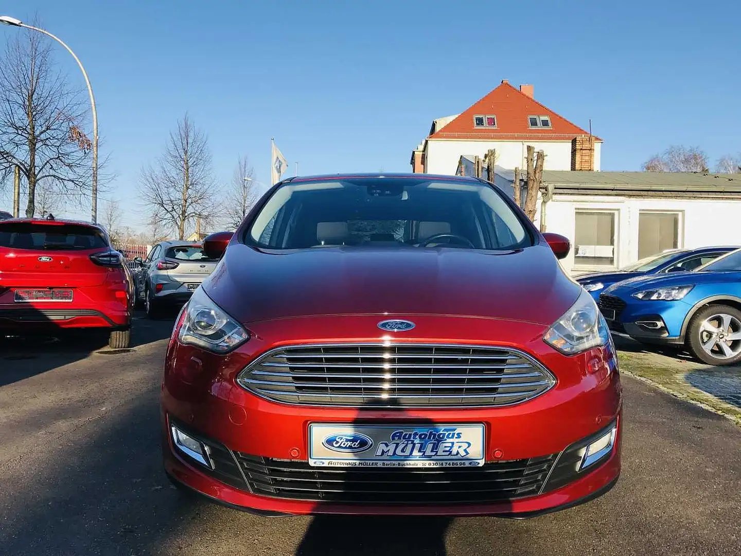 Ford C-Max 1.5 EcoB.''Titanium''Bi-Xenon,Navi,GJR Rot - 2