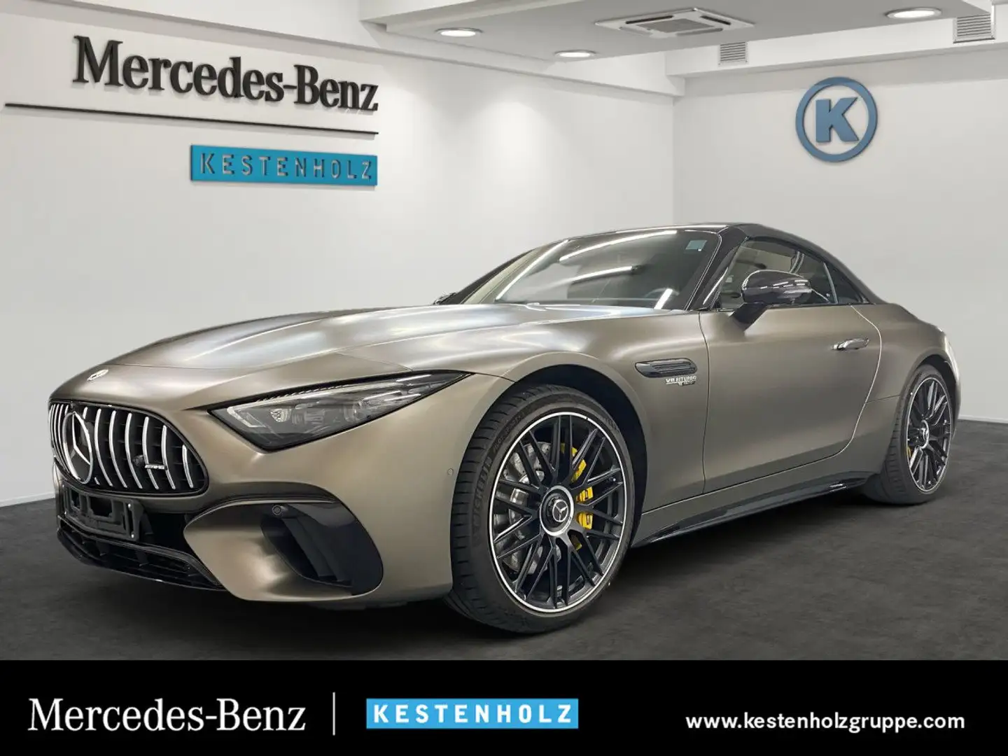 Mercedes-Benz SL 63 AMG Cab. 4M Fahrass WideScreen Sportpak HUD Grau - 1