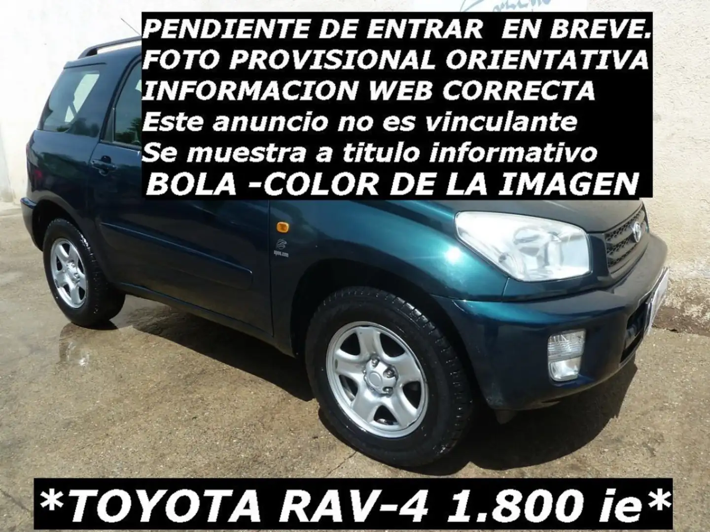 Toyota RAV 4 1.8 Luna Vert - 1