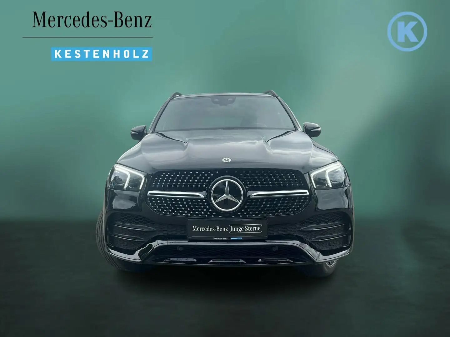 Mercedes-Benz GLE 400 GLE 400 d 4M AMG+NIGHT+AIRM+AHK+DISTRO+PANO+BURM Schwarz - 2