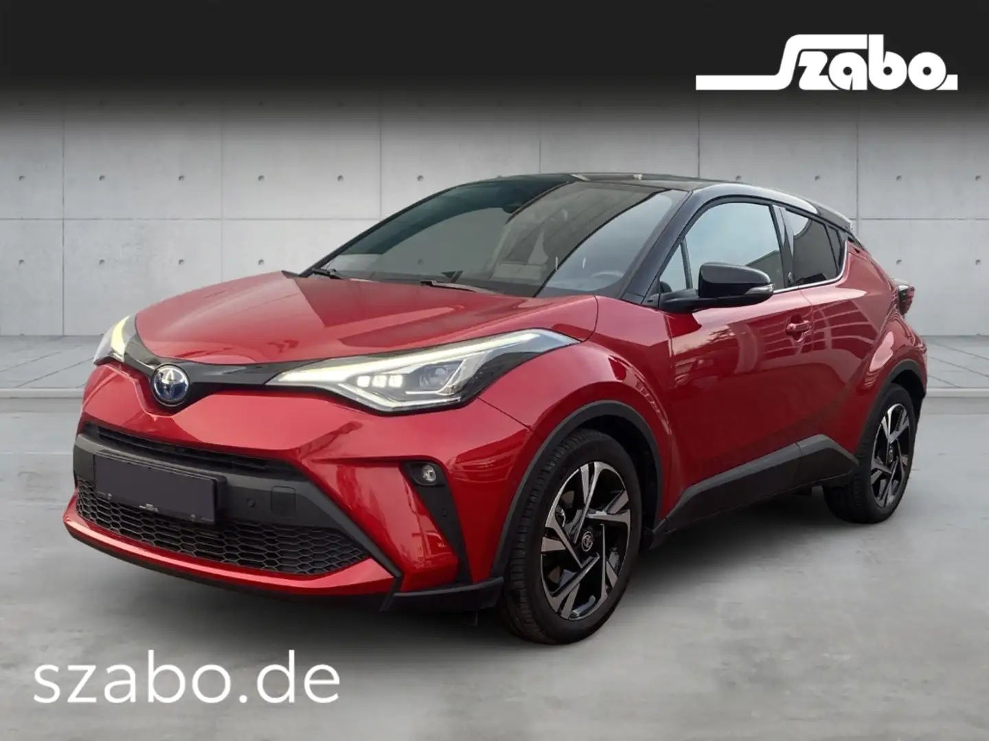 Toyota C-HR Hybrid Team D - LED-Paket,Zwei-Farben-Lackierung Rouge - 1