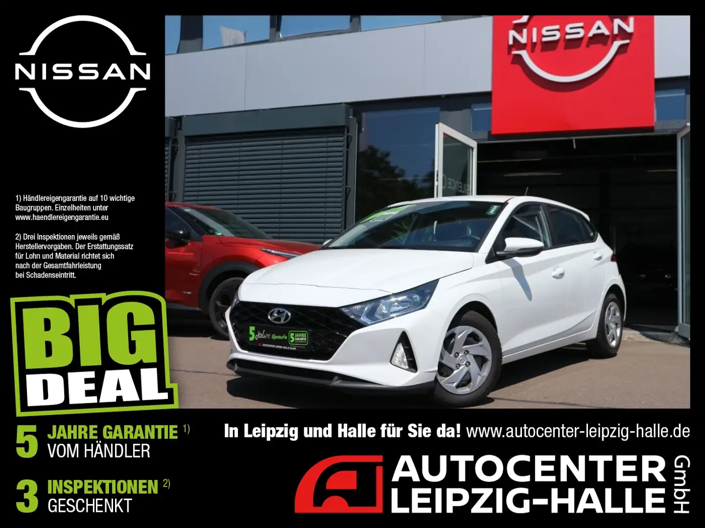 Hyundai i20 1.0 T-GDI Automatik Trend Klima DAB wenig km Wit - 1