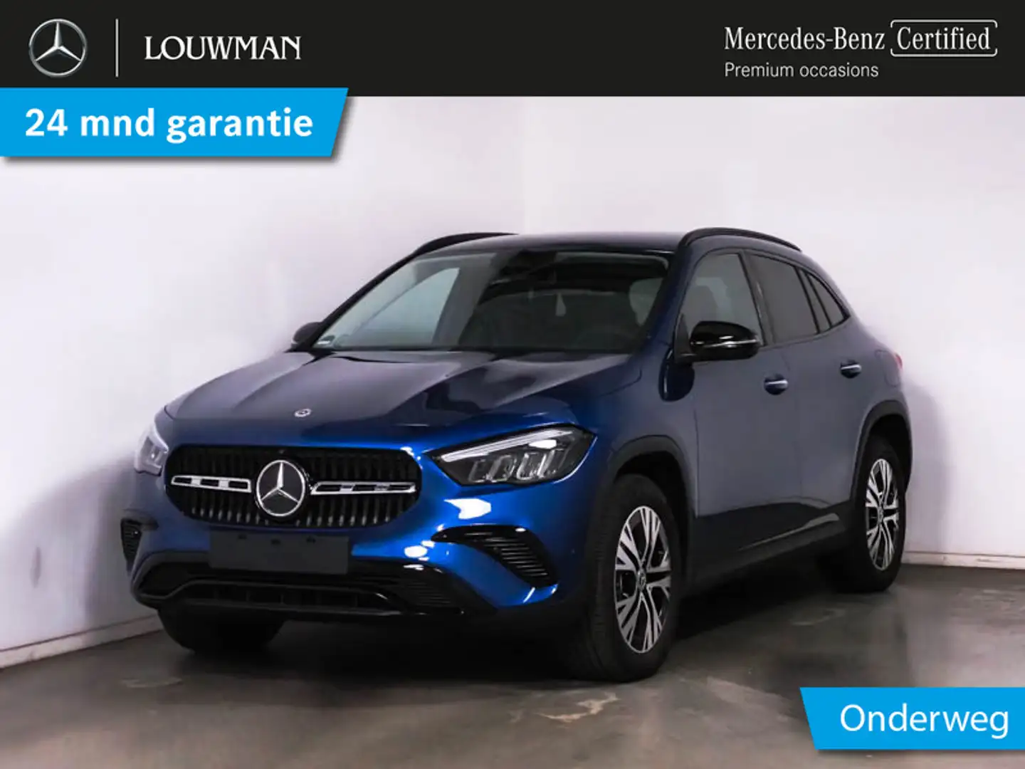 Mercedes-Benz GLA 250 e Face Lift Plug-In Hybride Progressive Line Advan Blauw - 1