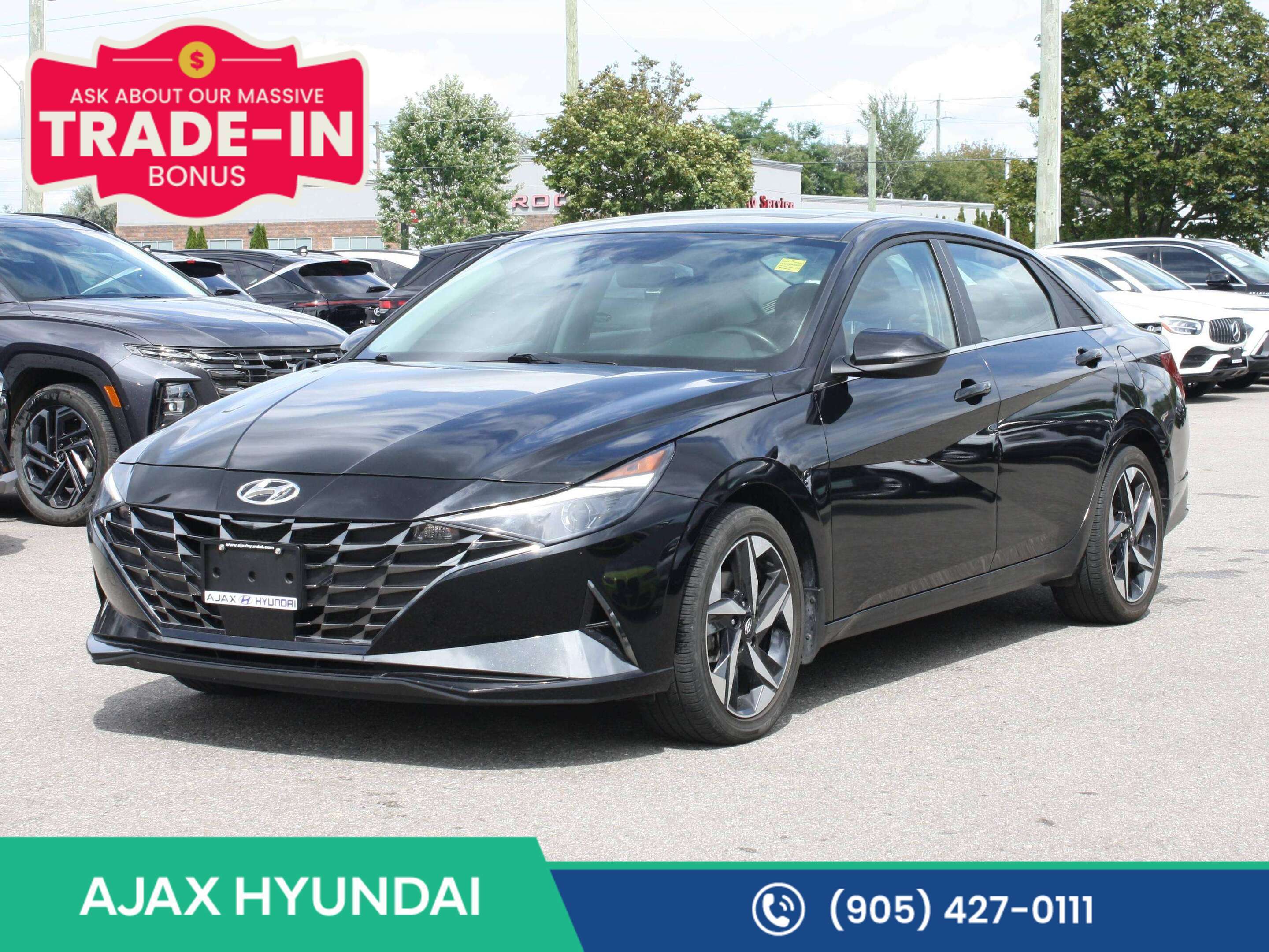 2023 Hyundai Elantra Hybrid / Vent Seats / Sunroof / Bose Audio