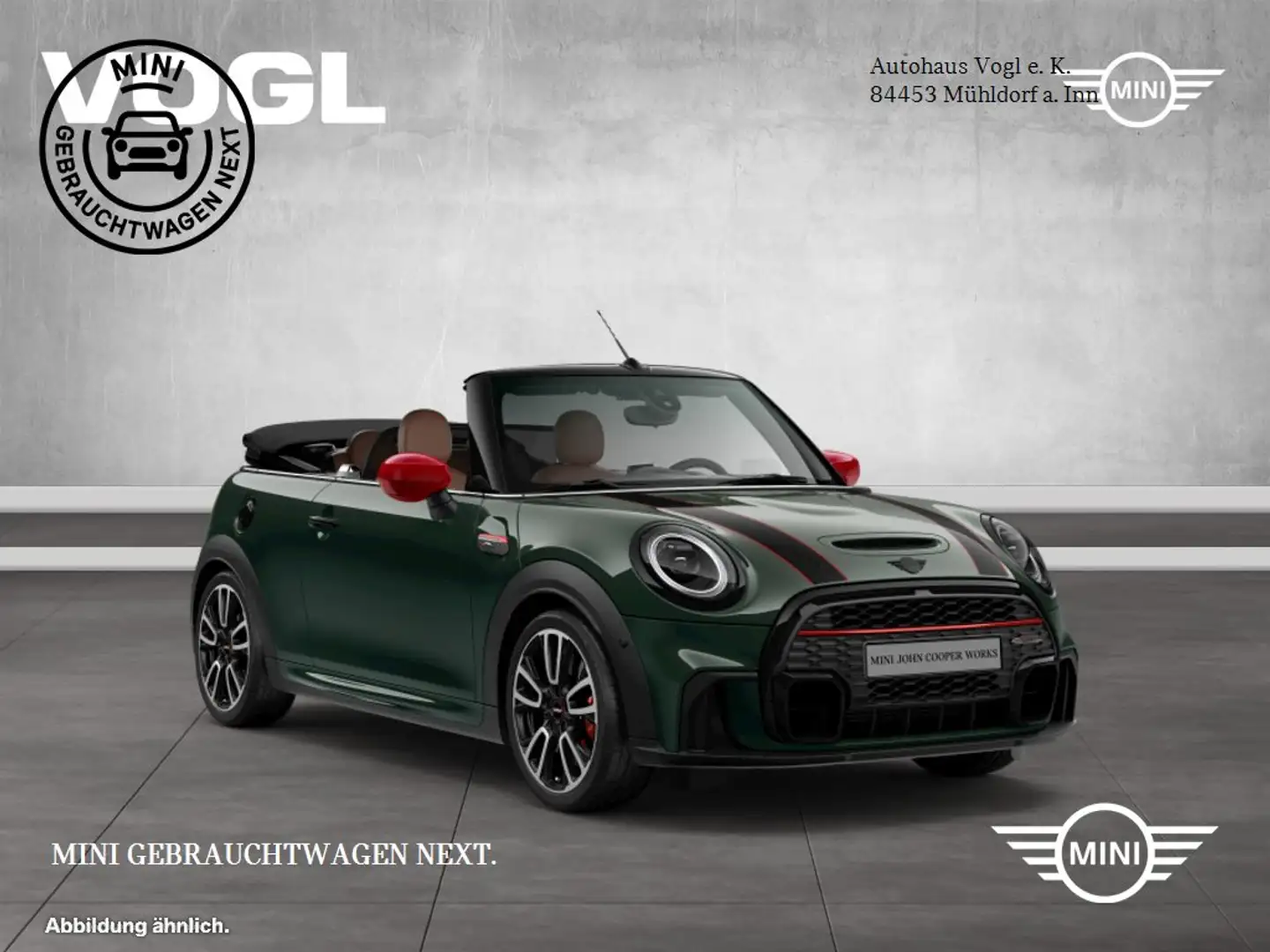 MINI John Cooper Works Cabrio John Cooper Works Cabrio Grün - 1