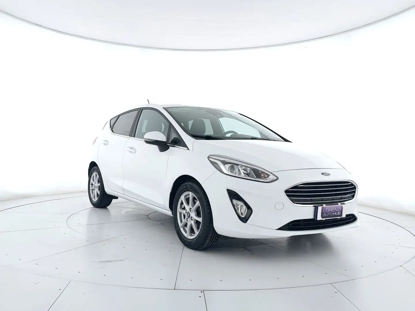 Ford Fiesta 5p 1.0 ecoboost hybrid Titanium s&s 125cv NEOPATEN Bianco - 1