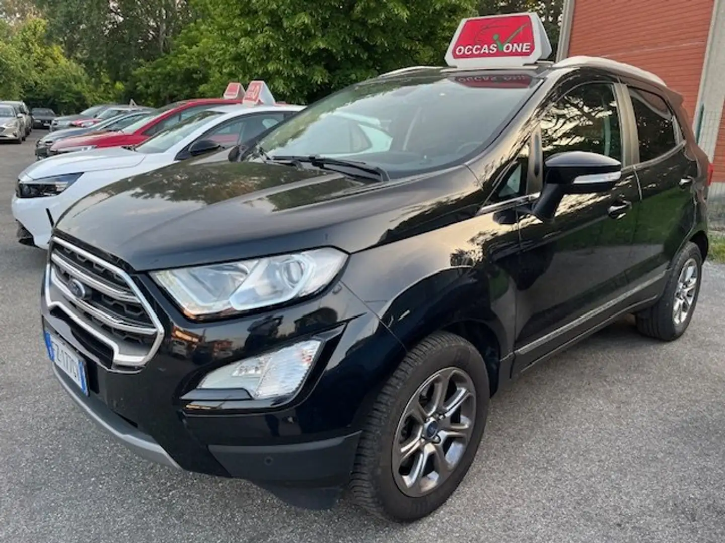 Ford EcoSport EcoSport 1.0 ecoboost Titanium 100cv my19 Schwarz - 1