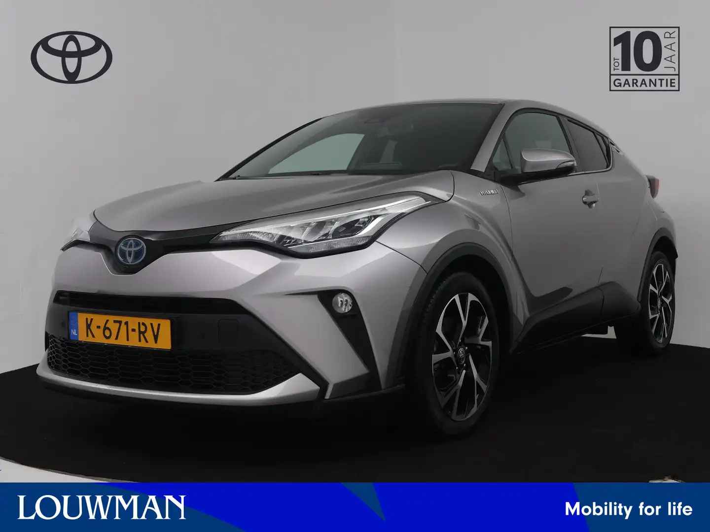 Toyota C-HR 1.8 Hybrid Style James | Financiering niet serieus Grijs - 1