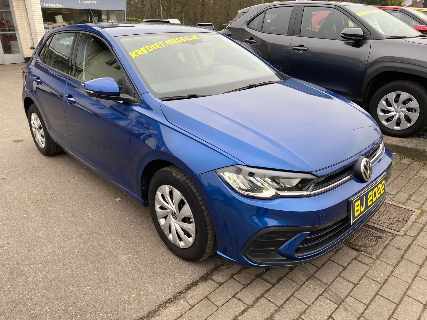 Volkswagen Polo 1.0 TSI Life Business MET 2JAAR GARANTIE Blauw - 1
