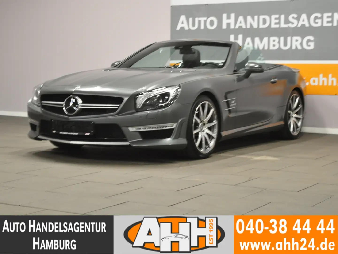 Mercedes-Benz SL 63 AMG ABC|CARBON|DISTRONIC|AIRSCARF|COMAND Сірий - 2