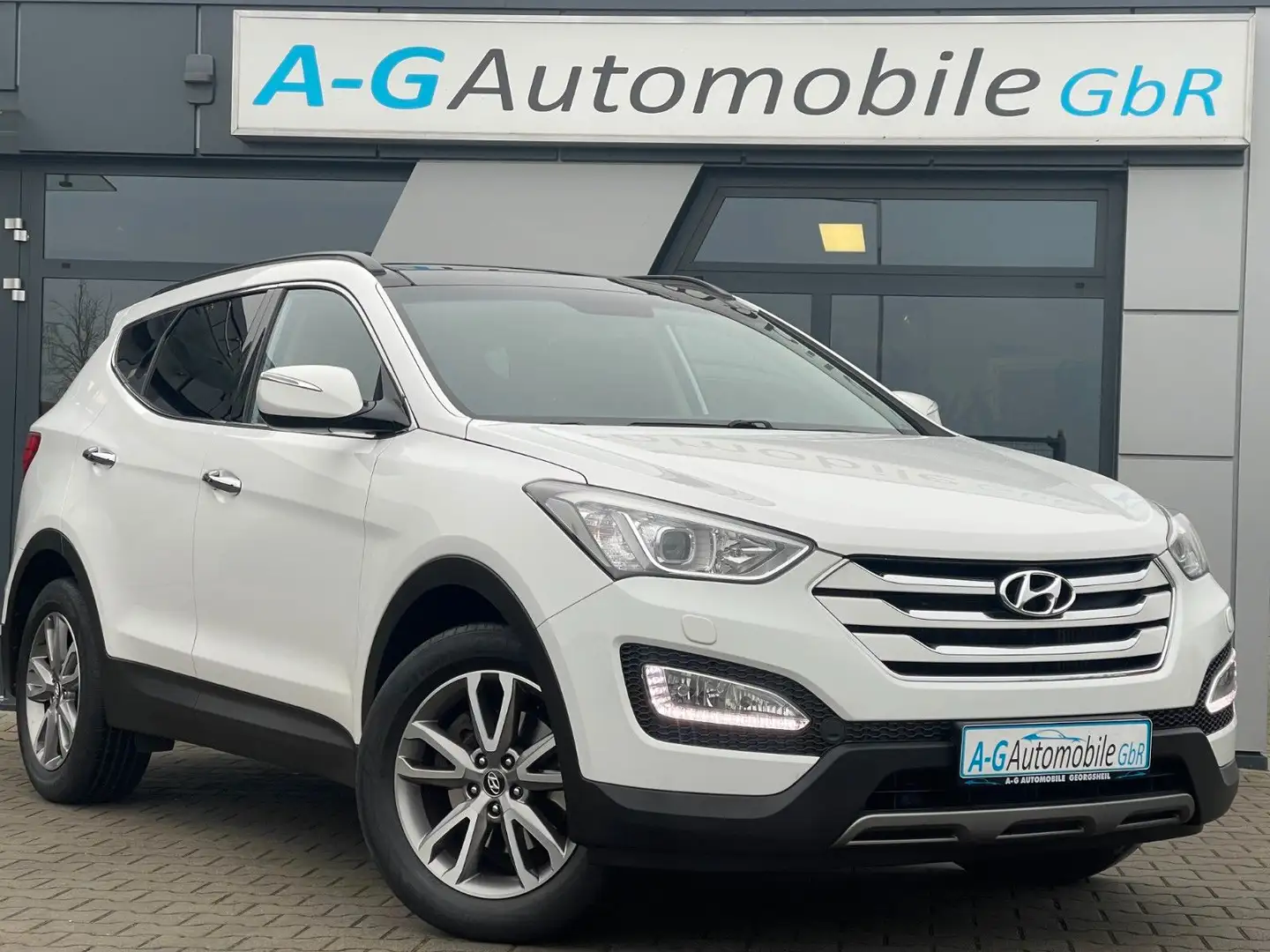 Hyundai SANTA FE Style 2WD/Automatik/Panorama/1.Hand/18" Blanc - 2
