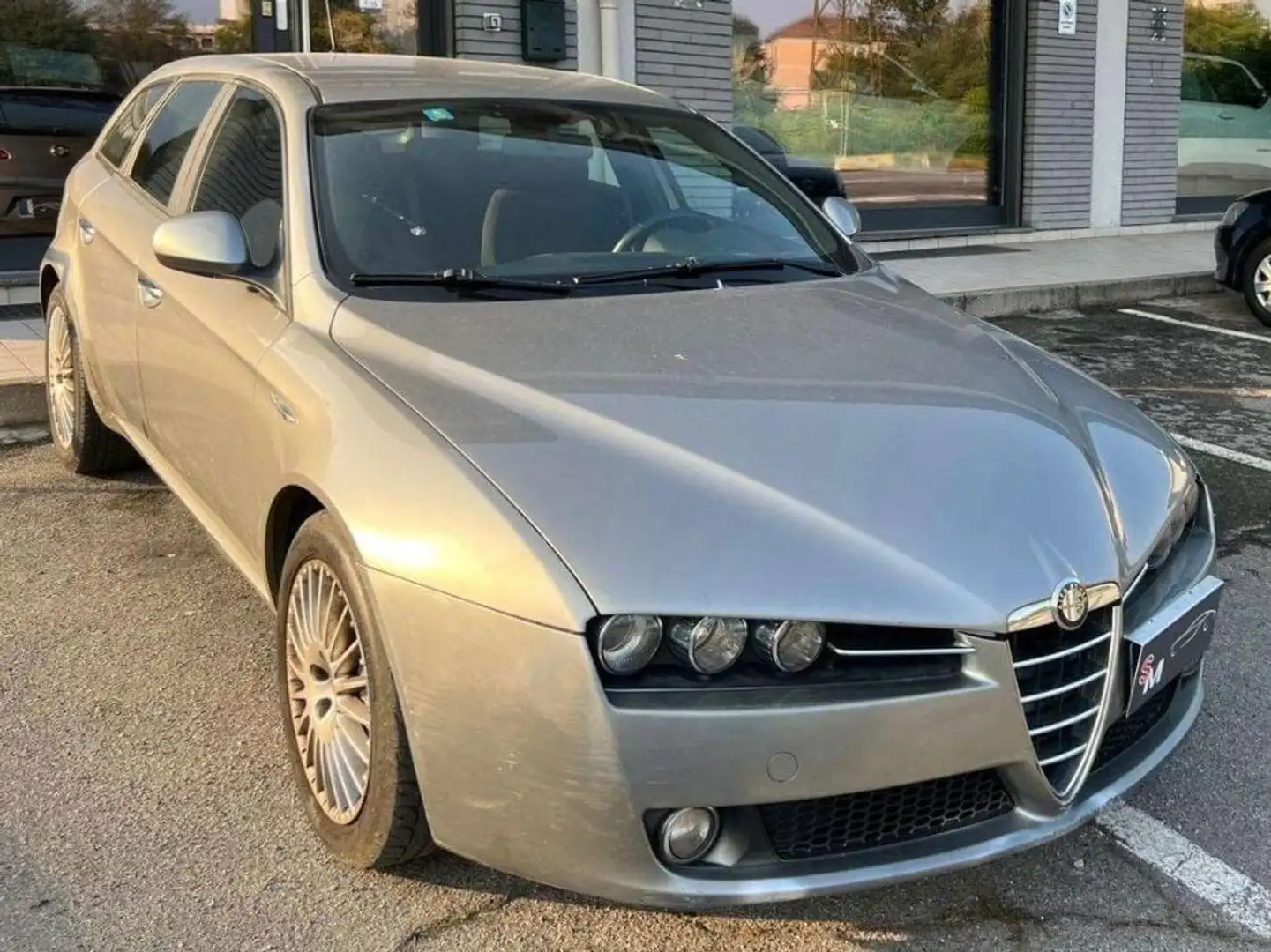 Alfa Romeo 159 SW 1.9 jtdm 8v Distinctive 120cv Gris - 2