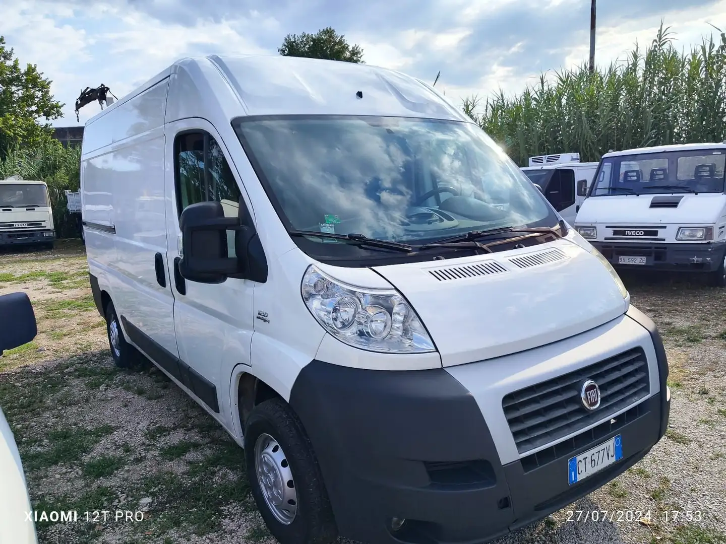 Fiat Ducato Ducato  2.3 MJT PM-TN Furgone Bianco - 2