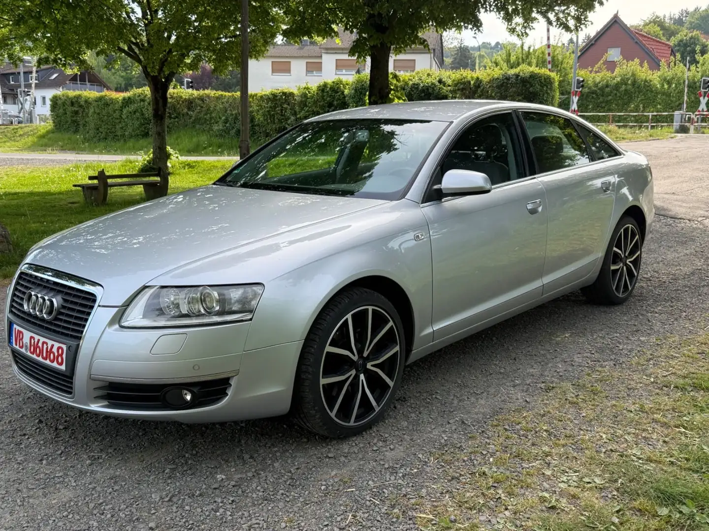 Audi A6 Lim. 3.2 FSI Org 122Tkm Steuerkette Neu Silber - 2