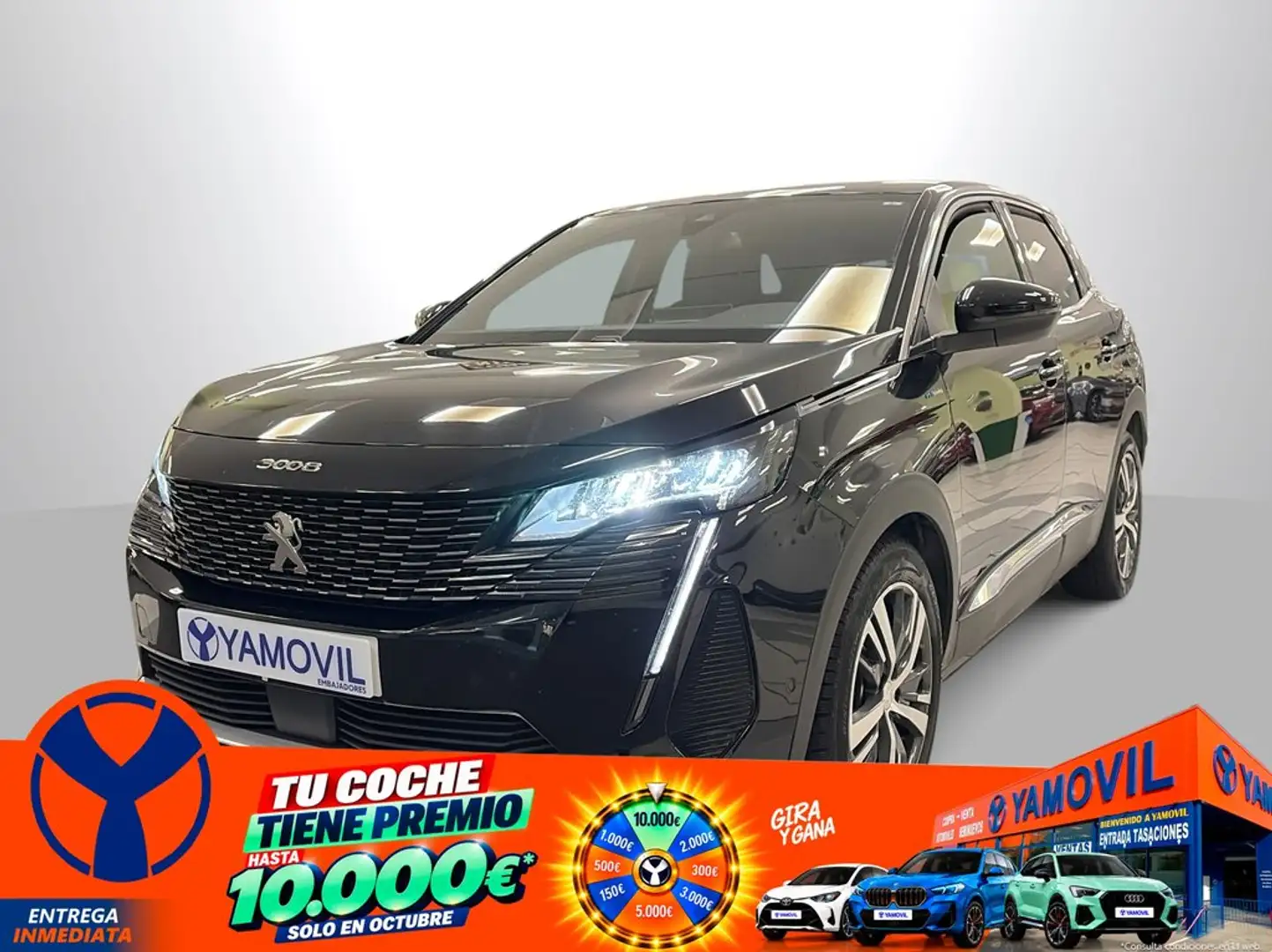 Peugeot 3008 HYB PHEV 225 Allure Pack e-EAT8 Negro - 1