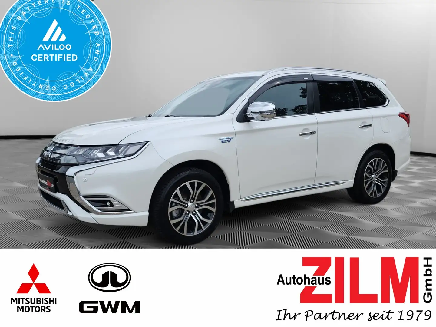 Mitsubishi Outlander 2.4 4WD PHEV TOP 4WD,*RFK * SHZ * SR/WR * AHK Weiß - 1