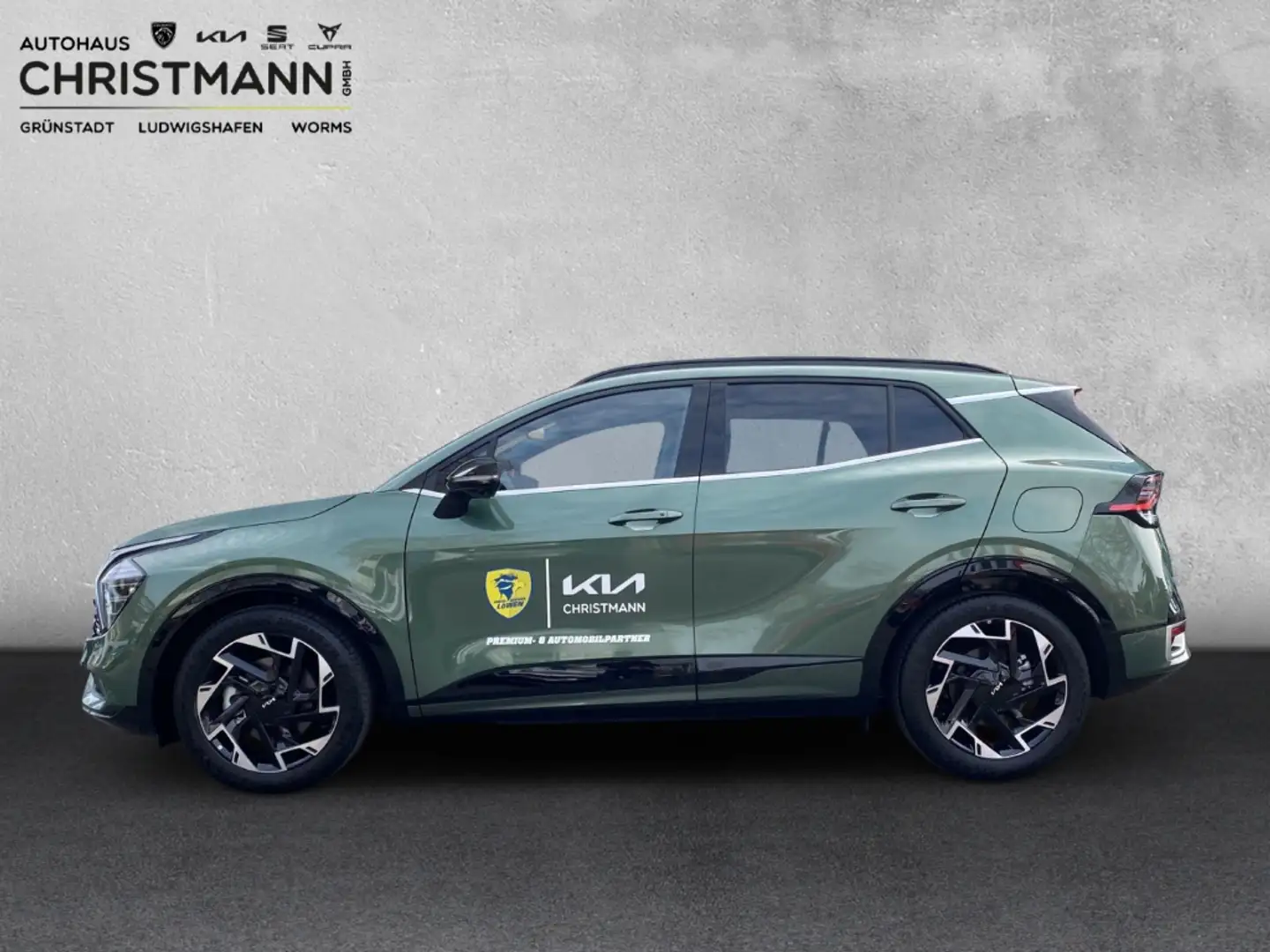 Kia Sportage GT-Line 4WD 1.6 T-GDI Mild-Hybrid EU6e *GLASDACH* Verde - 2