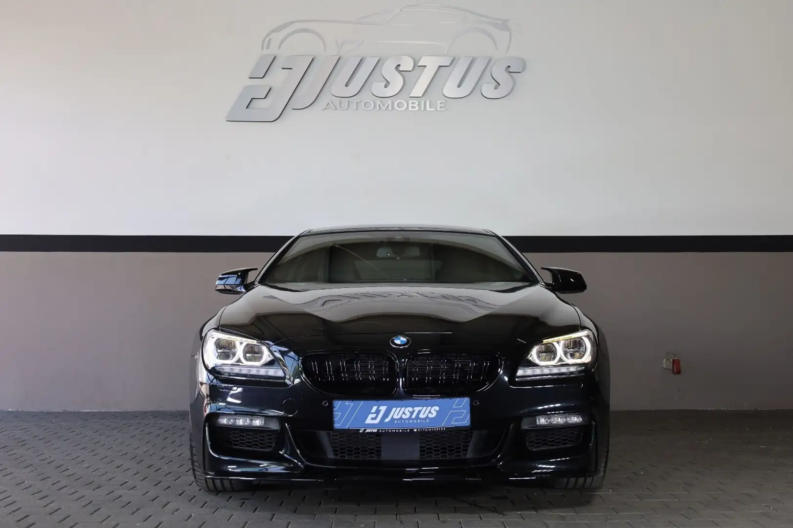 BMW 650 650i GranCoupé/360*/HUD/ACC/B&O/TOTW/SHZ/SBL/R20 Negru - 2
