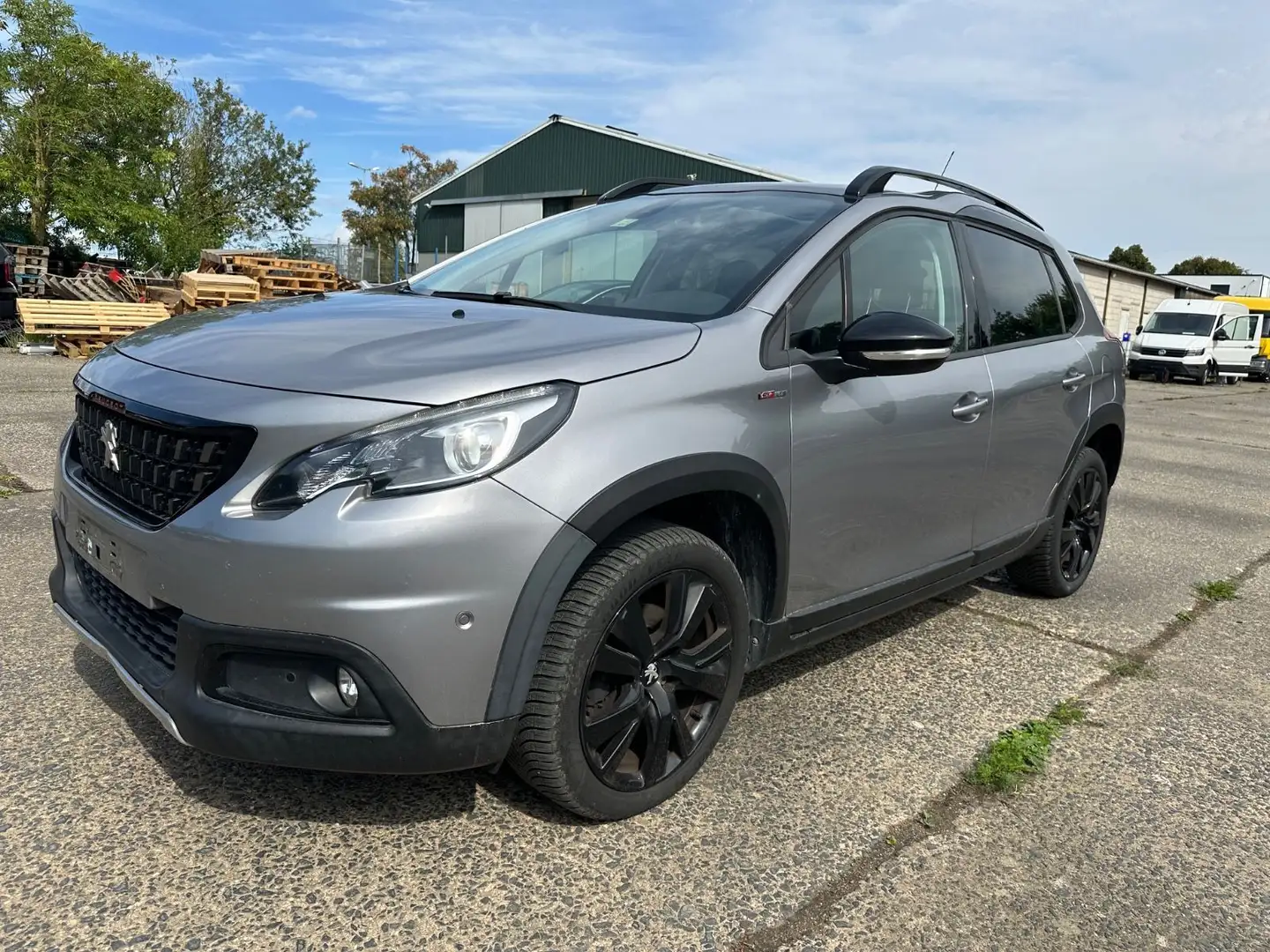 Peugeot 2008 Allure GT Line Navi Leder Panorama Grau - 1
