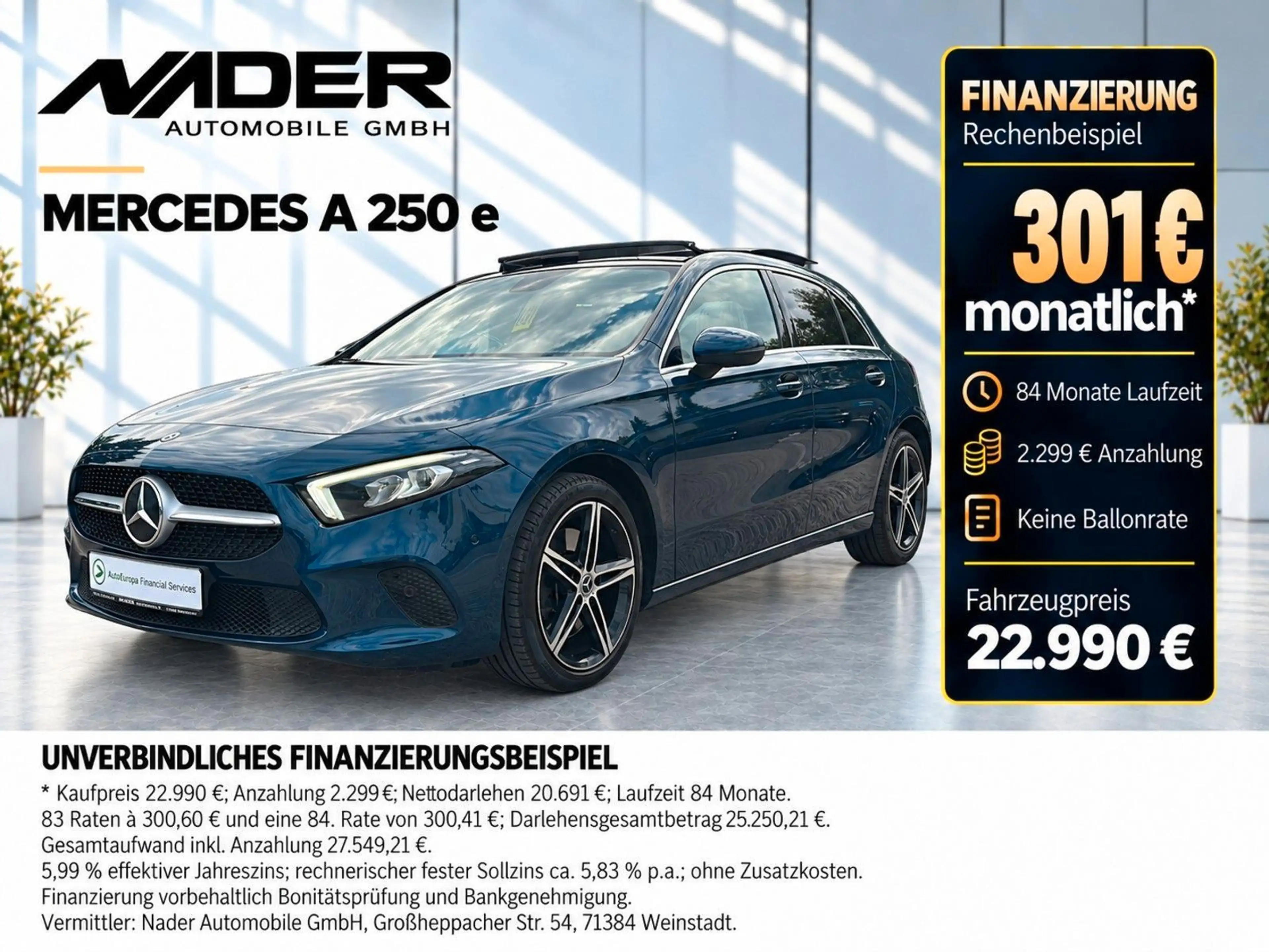 Mercedes-Benz A 250 e Progressive | Pano | LED | Keyless | DAB