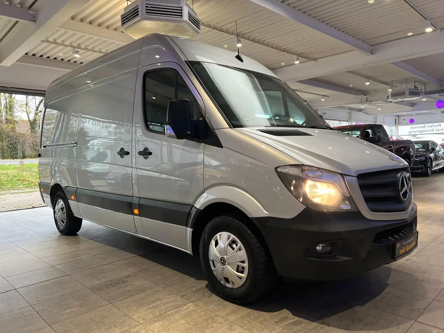Mercedes-Benz Sprinter 316 CDI Hoch+Lang*1.Hand*Klima* Серебристый - 2