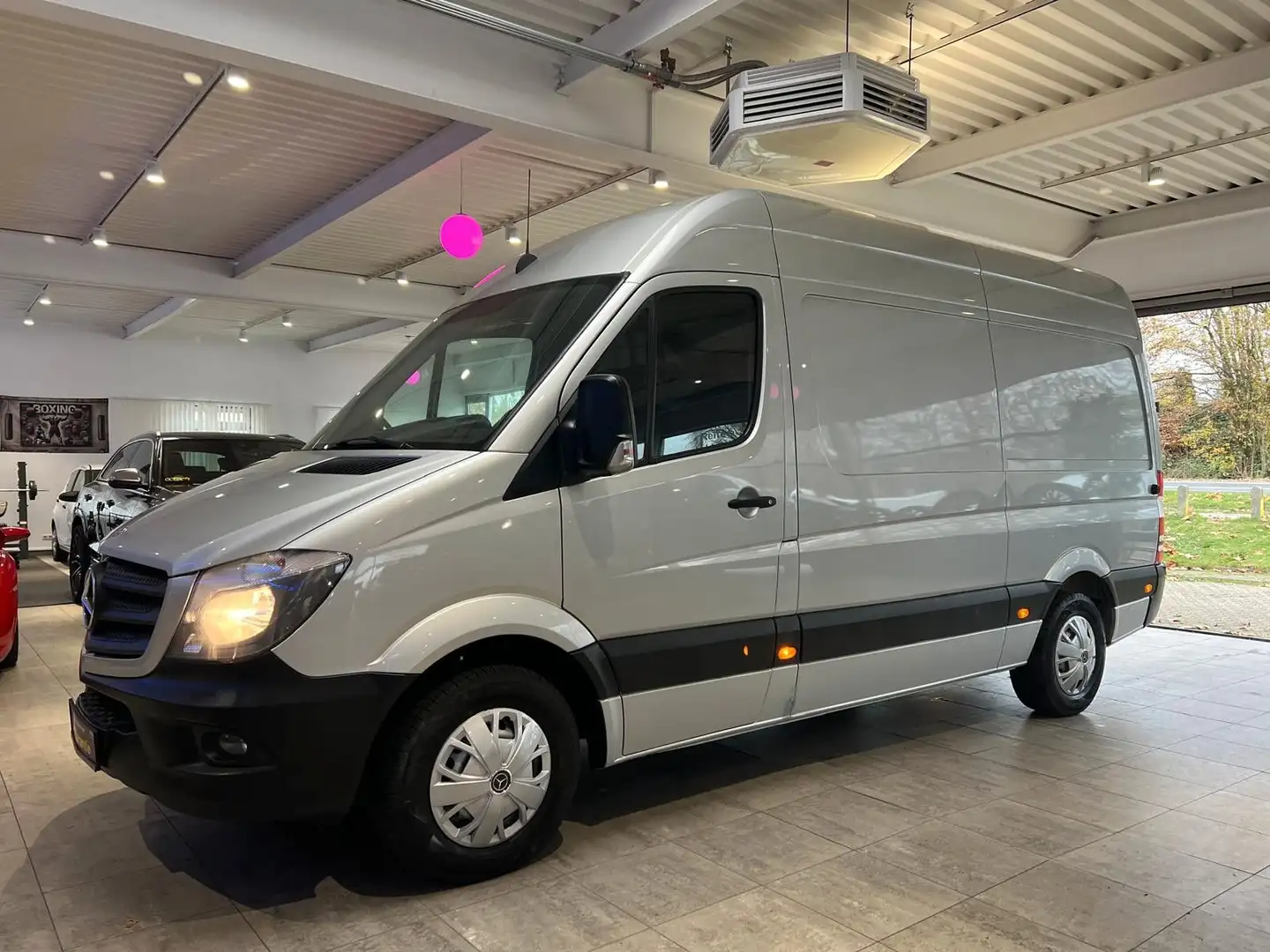 Mercedes-Benz Sprinter 316 CDI Hoch+Lang*1.Hand*Klima* Серебристый - 1