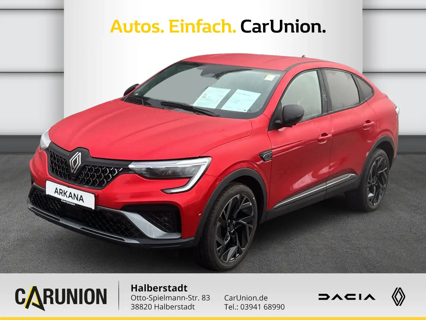 Renault Arkana ESPRIT ALPINE TCe 160 EDC PDC Navi Bose Rojo - 1