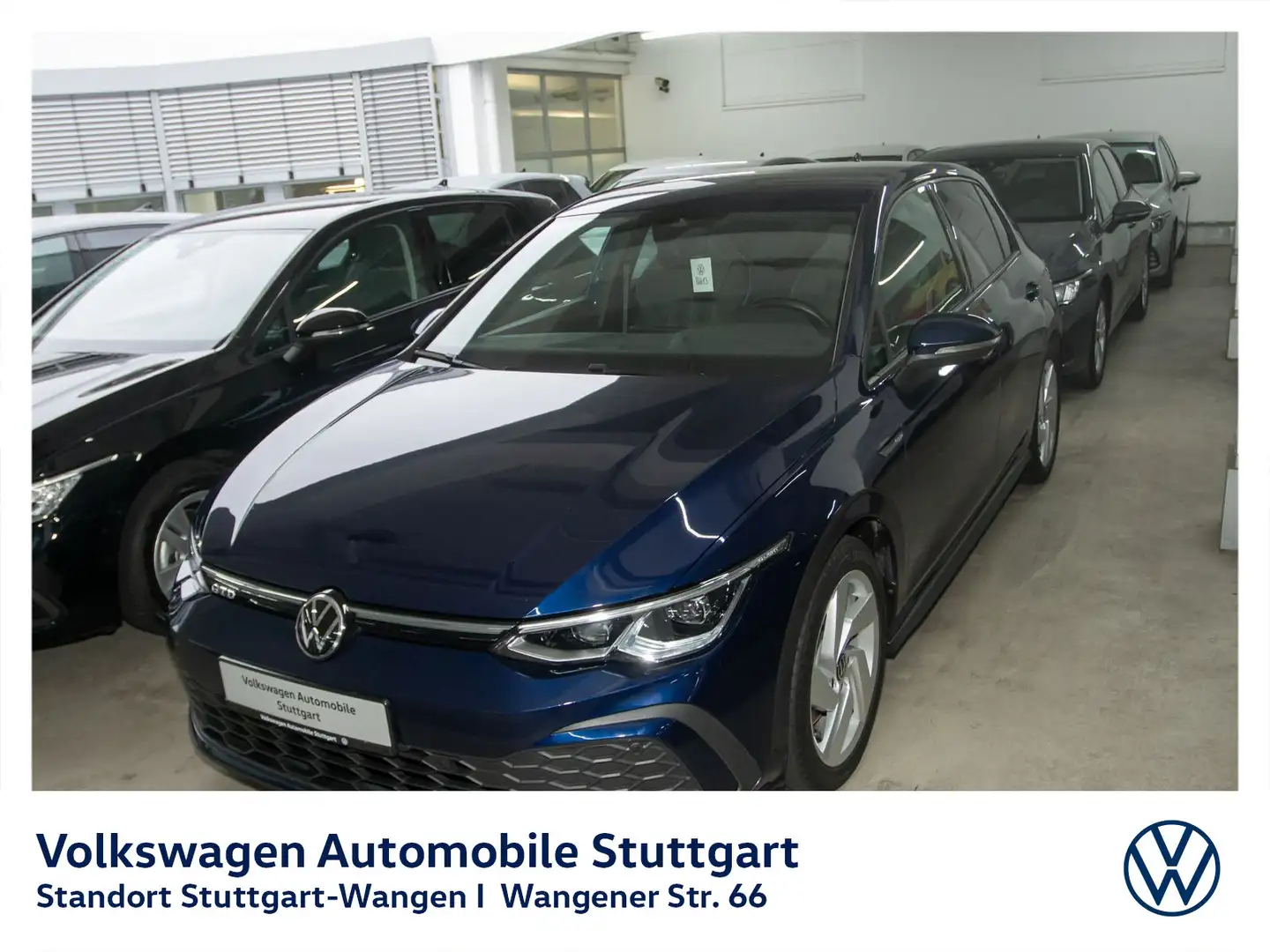 Volkswagen Golf GTD 2.0 TDI DSG Navi LED ACC SHZ PDC Blau - 1