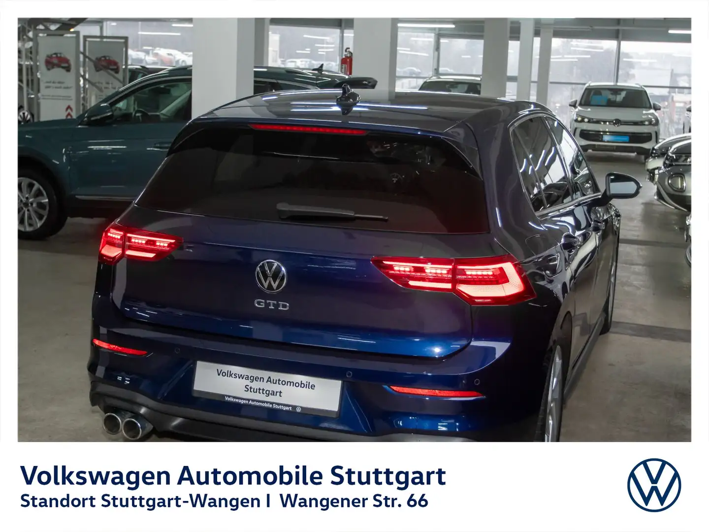 Volkswagen Golf GTD 2.0 TDI DSG Navi LED ACC SHZ PDC Blau - 2