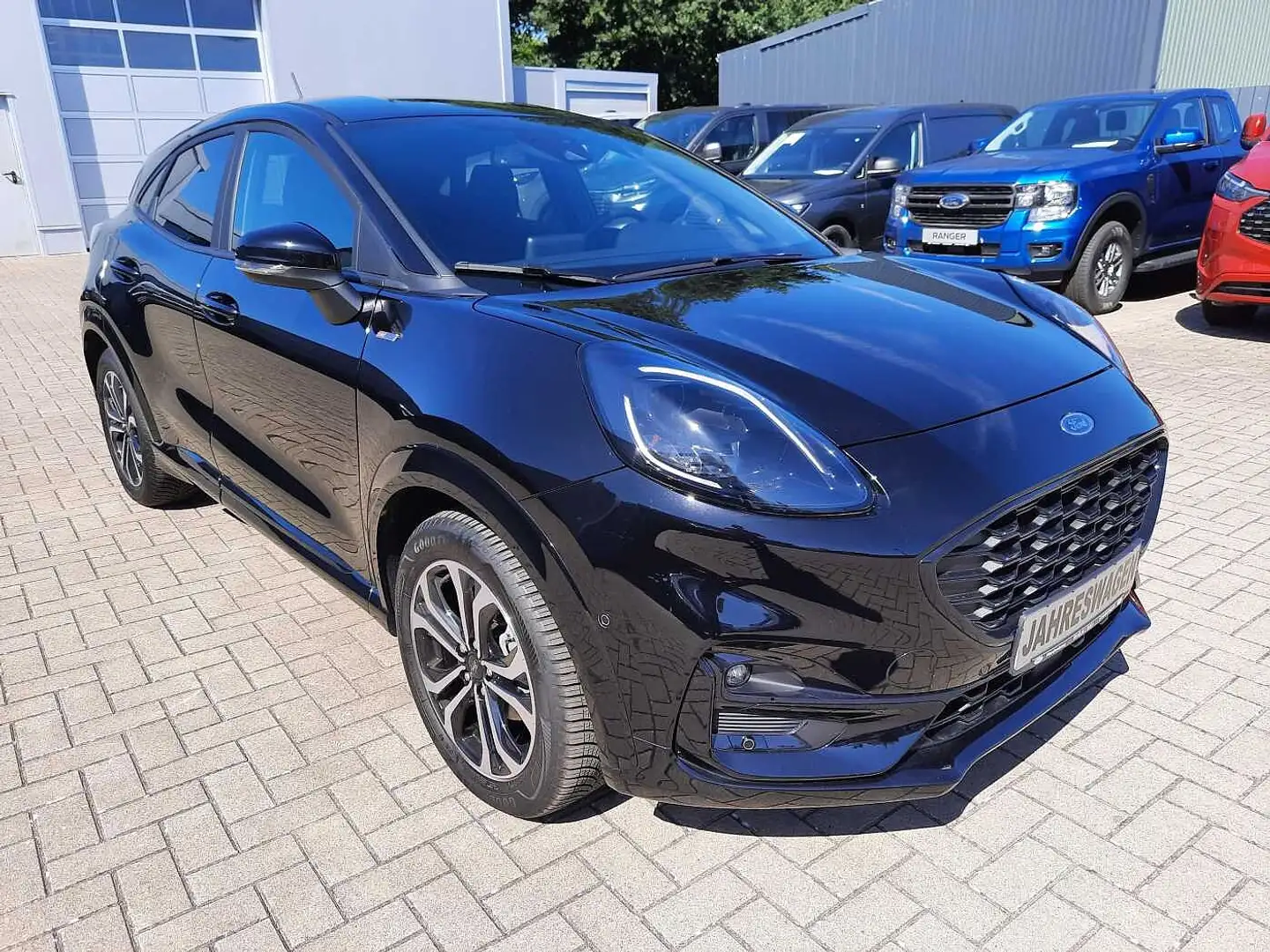 Ford Puma 1.0 EcoBoost Hybrid Aut. ST-LINE Schwarz - 2