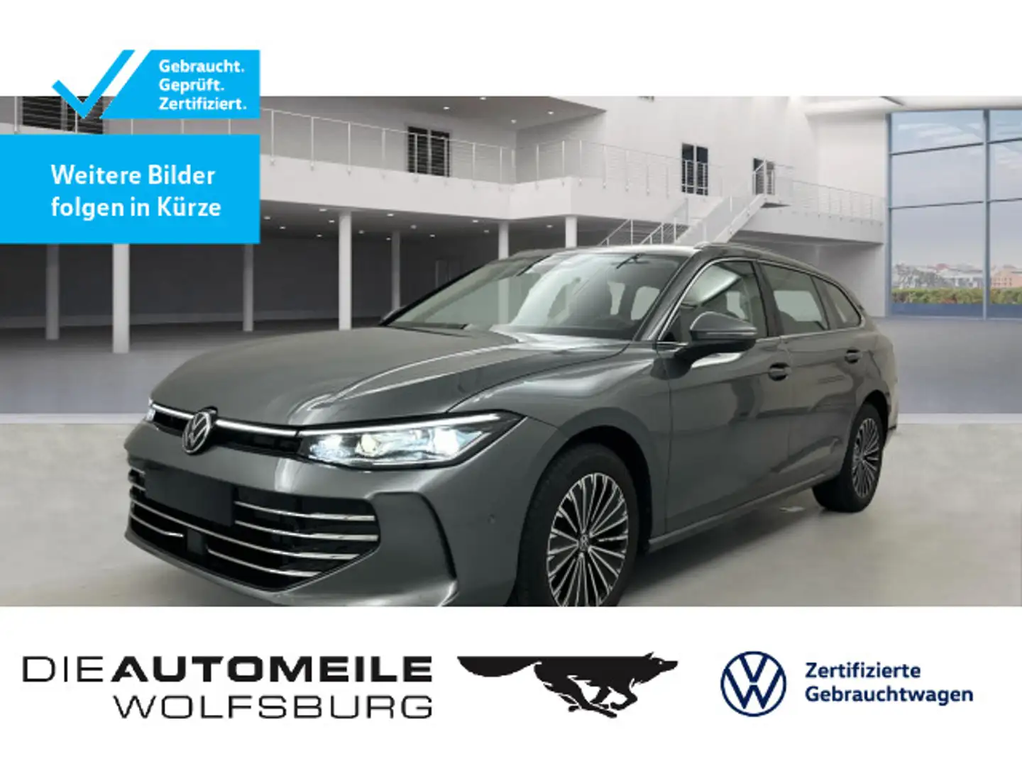 Volkswagen Passat Variant 1.5 eTSI DSG Elegance NAVI/IQ/SIT Grau - 1