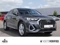 Audi Q3 SPORTBACK 35 TFSI S-TRONIC S-LINE+NAV+LED+AHK Gris - thumbnail 3