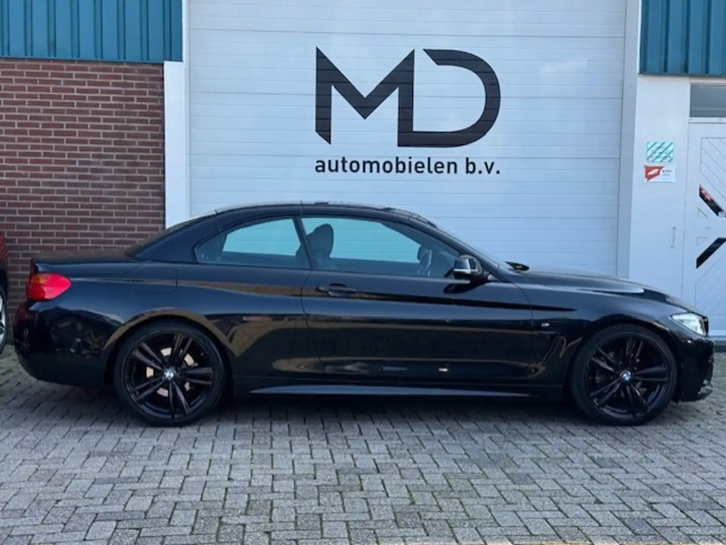 BMW 420 4-serie Cabrio 420i High Executive M Sport - 1e ei Schwarz - 2