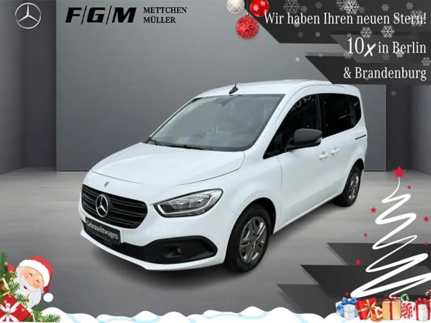 Mercedes-Benz Citan 110 Tourer PRO TWA|Kam|LMF|Navi|Tempomat Bianco - 1