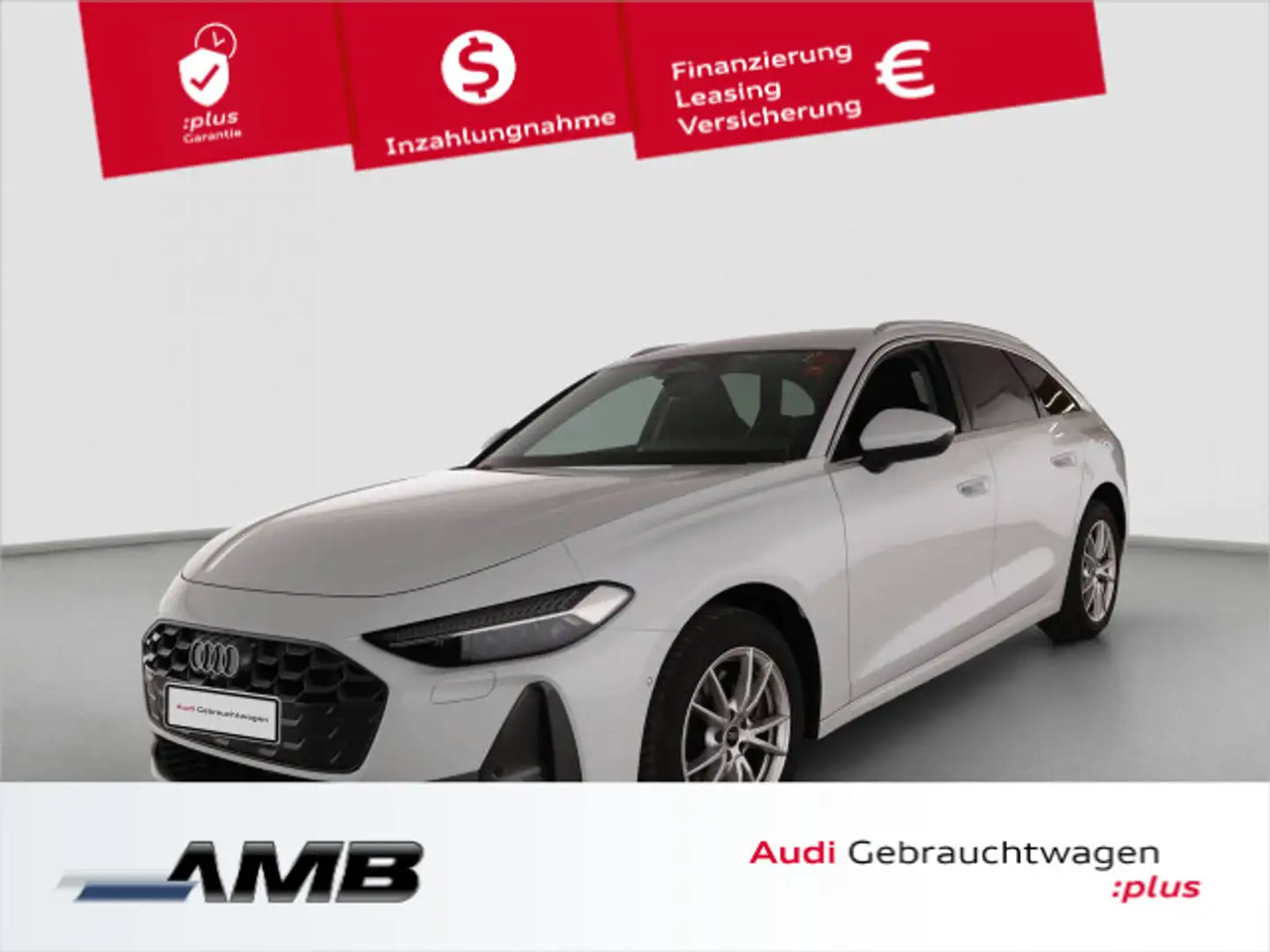 Audi A5 Advanced TDI AHK/LED+/RFK/Tech/11.29Gar Weiß - 1