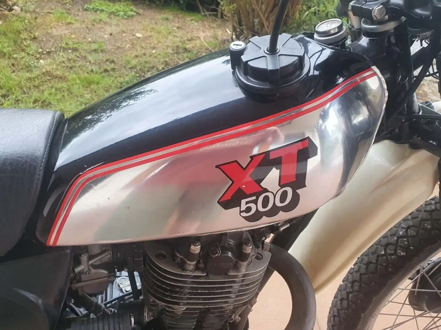 Yamaha XT 500 Beyaz - 1