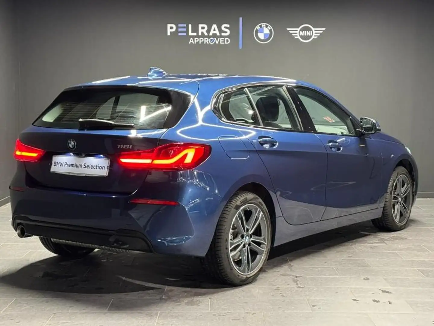 BMW 118 118i 136ch Edition Sport Bleu - 2