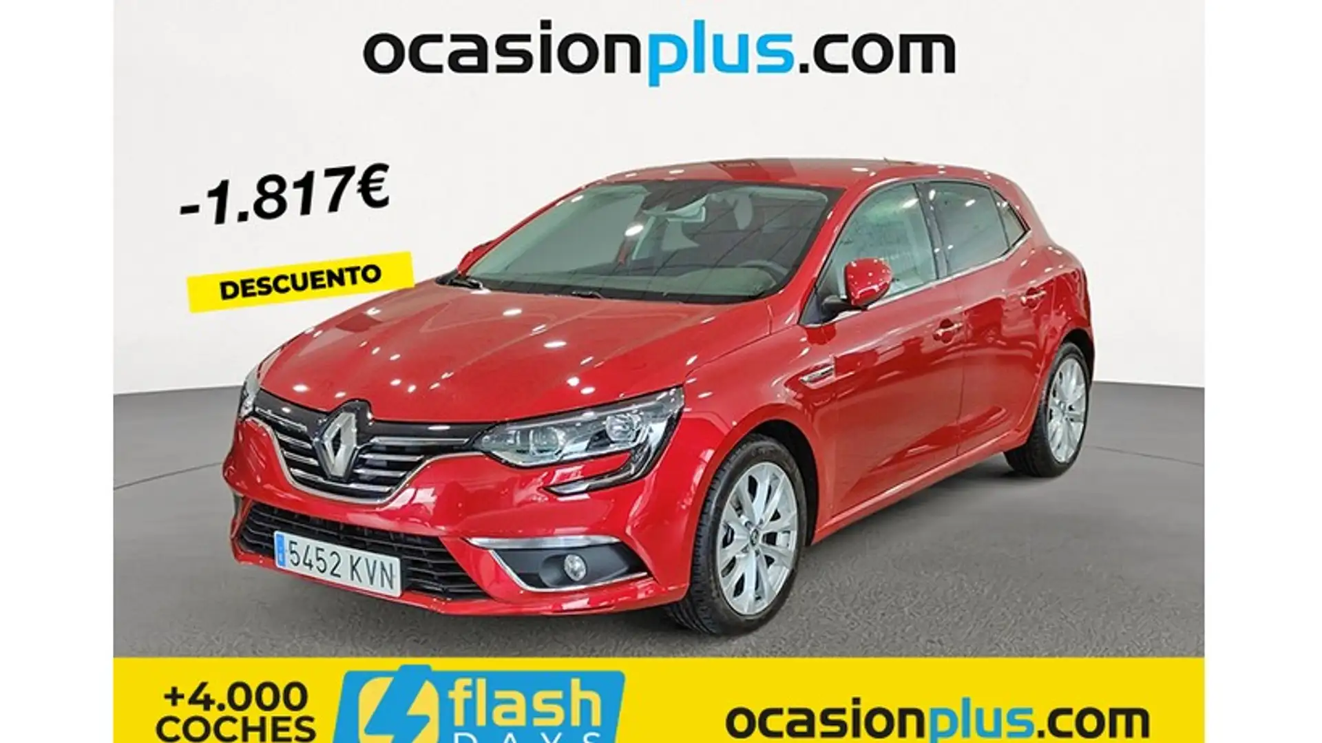 Renault Megane 1.3 TCe GPF Zen 103kW Rojo - 1