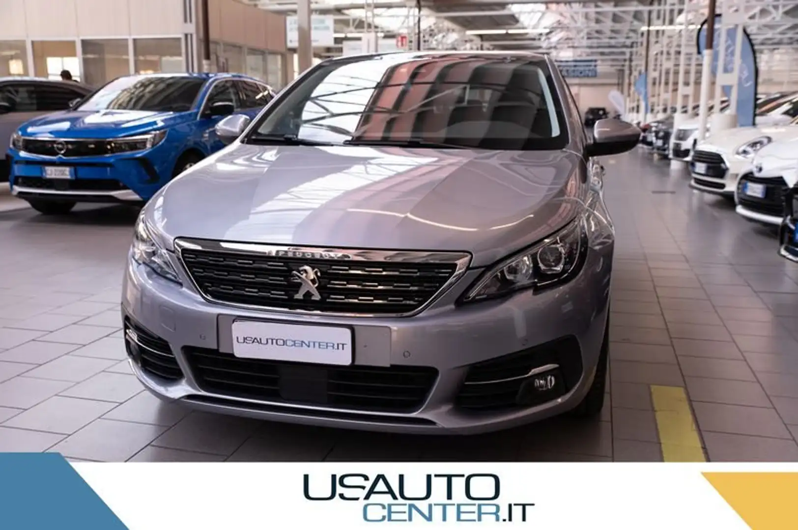 Peugeot 308 II 5p 1.2 PT t. Allure s&s 130cv my18 Argento - 1