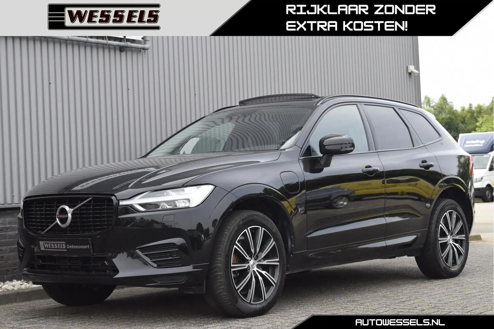 Volvo XC60 2.0 T8 Recharge AWD R-Design 304pk, Panorama, Pilo Zwart - 1